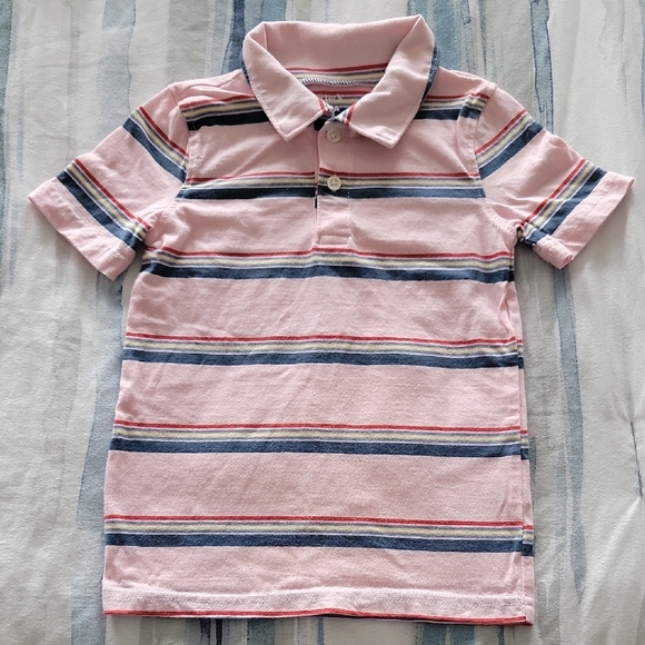Cat & Jack Blue and Pink Polo Shirts - Picture 4 of 10